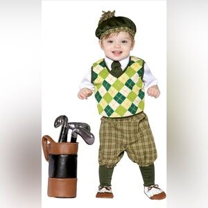 Toddler Golfer Costume